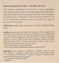 Regenerating Day Cream - Apeiron Regenerating Day Cream — photo N3