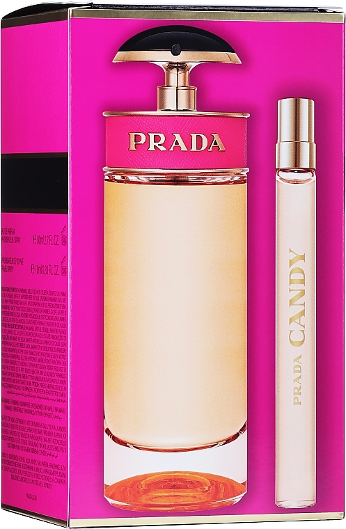 Prada Candy - Set (edp/80ml + edp/10ml)  — photo N1