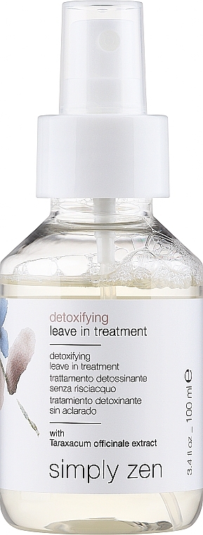 Leave-In Hair Serum - Z. One Concept Simply Zen Detoxifying Leave In Treatment — photo N6
