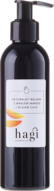 Natural Body Lotion with Mango & Chia Seed Oils - Hagi — photo N2