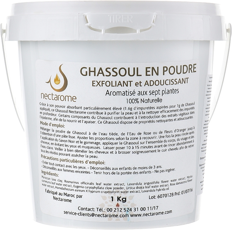 Ghassoul with 7 Herbs - Nectarome — photo N17