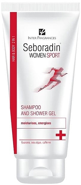 Shampoo & Shower Gel 2in1 - Seboradin Women Sport Shampoo and Shower Gel — photo N3