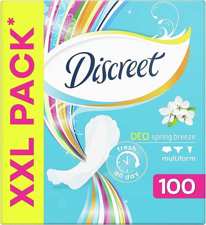 Daily Liners "Deo Spring Breeze, 100 pcs - Discreet — photo N3