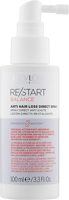 Anti Hair Loss Spray - Revlon Professional Spray Restart Balance Anti-hair Direct — photo N2