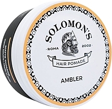 Fragrances, Perfumes, Cosmetics Matte Hair Pomade - Solomon's Ambler Hair Pomade