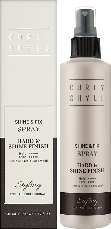 Hair Spray - Curly Shyll Shine & Fix Spray — photo N3