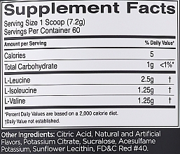 Amino Acid 'Watermelon Splash' - Rule One BCAAs Watermelon Splash — photo N3