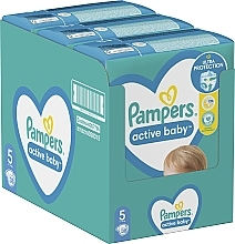 Diapers Active Baby 5 (11-16 kg), 38 pcs. - Pampers — photo N10