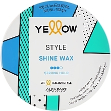 Hair Wax - Yellow Style Shine Wax — photo N1