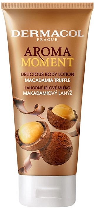 Body Lotion 'Truffle Macadamia' - Dermacol Aroma Moment Macadamia Truffle Delicious Body Lotion — photo N1