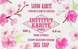 Soap - Institut Karite Fleur de Cerisier Shea Soap Cherry Blossom Perfume — photo N5