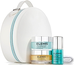 Fragrances, Perfumes, Cosmetics Set - Elemis Pro-Collagen Heroes Collection (cl/balm/50g + f/cr/50ml + eye/treatment/15ml + bag)