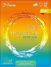 Fragrances, Perfumes, Cosmetics Moisturizing After Sun Mask - 7th Heaven 24H Hour Hydration After Sun