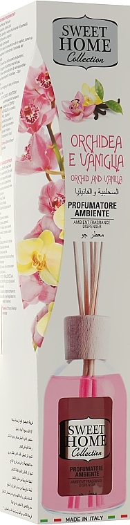 Orchid & Vanilla Reed Diffuser - Sweet Home Collection Orchid & Vanilla Aroma Diffuser — photo N3