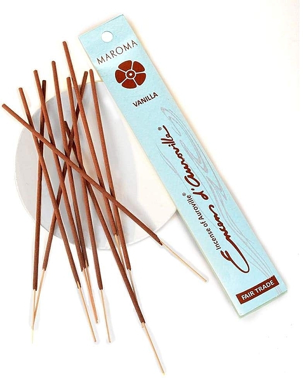 Vanilla Incense Sticks - Maroma Encens d'Auroville Stick Incense Vanilla — photo N4
