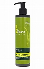 Fragrances, Perfumes, Cosmetics Mango & Aloe Shower Gel with Dispenser - Be Organic Body Wash Mango & Aloe