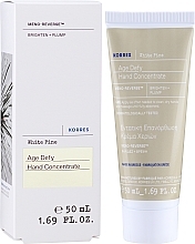 Hand Cream - Korres White Pine Age Defy Hand Concentrate — photo N3