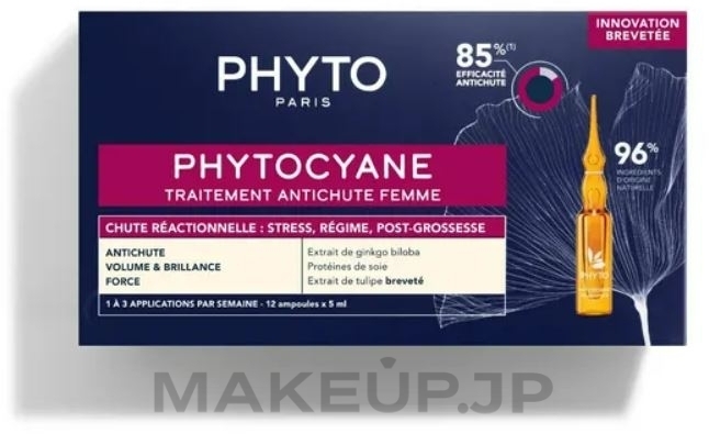 Anti Hair Loss Ampoule - Phyto Phytocyane Treatment — photo 12 x 5 ml