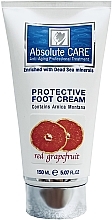 Fragrances, Perfumes, Cosmetics Foot Cream with Red Grapefruit Scent - Absolute Care Protective Foot Cream Red Grapefruit