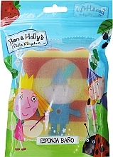 Kids Bath Sponge 'Princess Holly', yellow-orange - Suavipiel Ben & Holly's Bath Sponge — photo N1