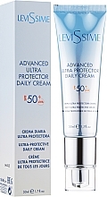 Facial Sun Cream Gel - LeviSsime Advanced Ultra Protector Daily Cream SPF50 — photo N1