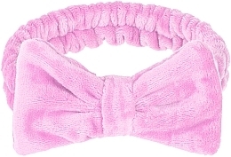 Cosmetic Hair Band, pink "Wow Bow" - MAKEUP Pink Hair Band — photo N5