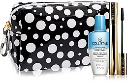 Fragrances, Perfumes, Cosmetics Set - Collistar Design Extra Nero (mascara/8ml + bag/1pt + mic/water/50ml)