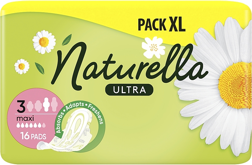 Sanitary Pads, 16pcs - Naturella Ultra Maxi — photo N1