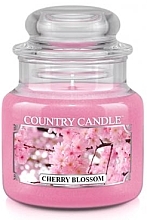 Fragrances, Perfumes, Cosmetics Cherry Blossom Scented Candl (jar) - Country Candle Cherry Blossom