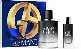 Giorgio Armani Acqua Di Gio Parfum - Set (parfum/75ml + parfum/15ml) — photo N1