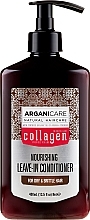 Leave-In Conditioner for Dry and Fragile Hair - Arganicare Collagen Nourishing Leave-In Conditioner — photo N1