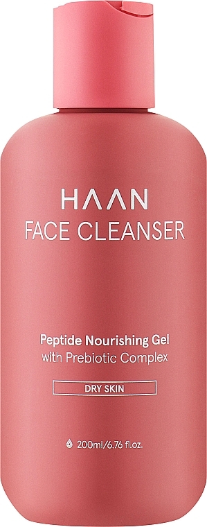 Prebiotic & Peptide Face Cleansing Gel for Dry Skin - HAAN Face Cleanser — photo N3