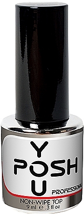 Gel Polish Finish Top Coat without Sticky Layer - YouPOSH Rubber None-Wipe Top — photo N1