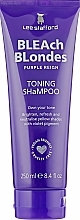 Toning Shampoo for Blonde Hair - Lee Stafford Bleach Blonde Toning Shampoo — photo N1