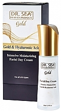 Day Face Cream with Gold & Hyaluronic Acid - Dr.Sea Gold & Hyaluronic Acid Intensive Moisturizing Day Cream — photo N3