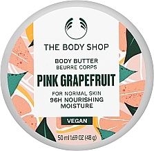 Body Butter - The Body Shop Pink Grapefruit 96H Nourishing Moisture Body Butter — photo N2