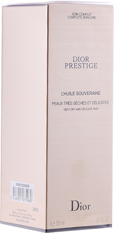 Replenishing Serum-in-Oil - Dior Prestige Exceptional Replenishing Serum-in-Oil — photo N2