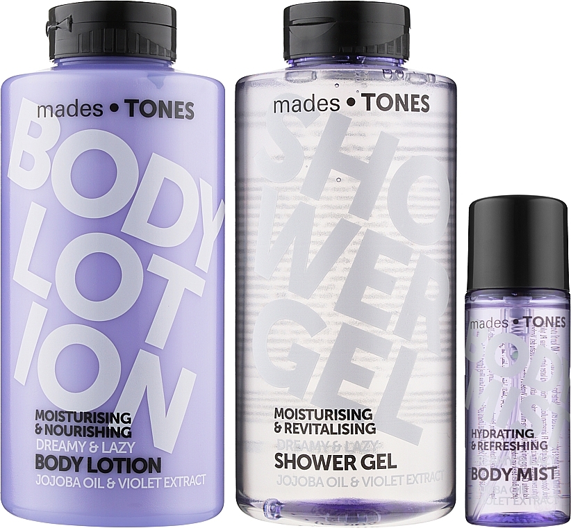 Set - Tones Dreamy & Lazy Kit (b/mist/50ml + sh/gel/500ml + lot/500ml) — photo N1