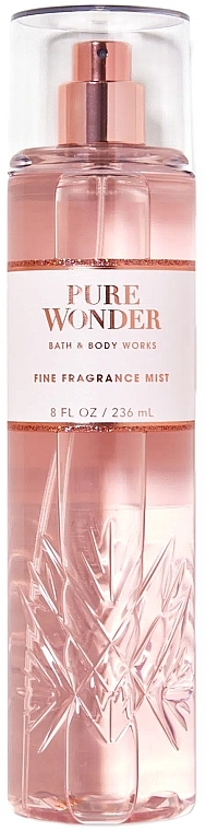 Perfumed Body Mist - Bath and Body Works Pure Wonder Fine Fragrance Mist — photo N1