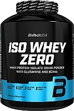 Black Biscuit Protein - BioTechUSA ISO Whey Zero Lactose Free Black Biscuit Protein — photo N3