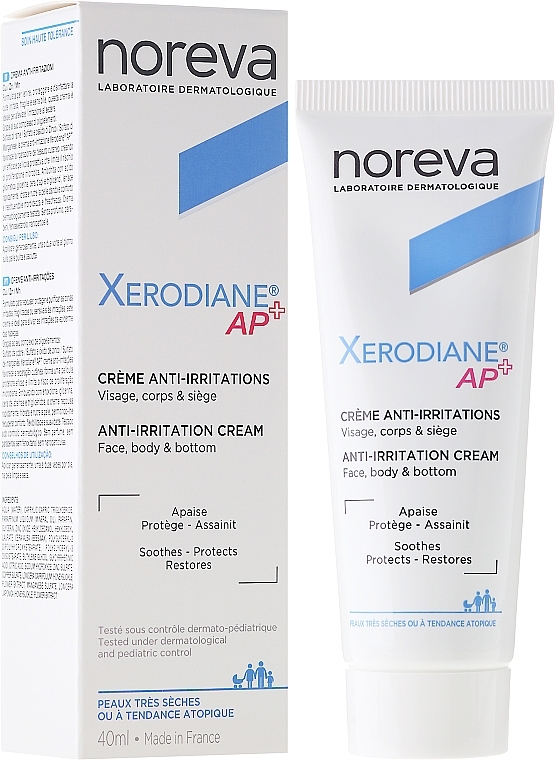 Anti-Irritation Cream - Noreva Laboratoires Xerodiane AP+ Creme Anti-Irritations Cu/Zn/Mn — photo N1