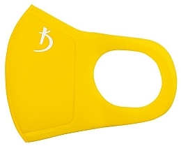 Double Layer Mask with Logo, yellow - Kodi Professional — photo N1