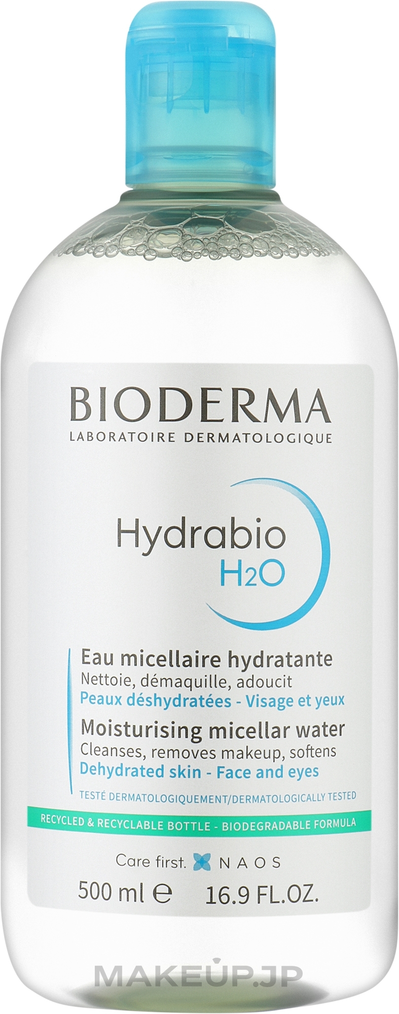 Moisturizing Micellar Solution - Bioderma Hydrabio H2O Micelle Solution — photo 500 ml