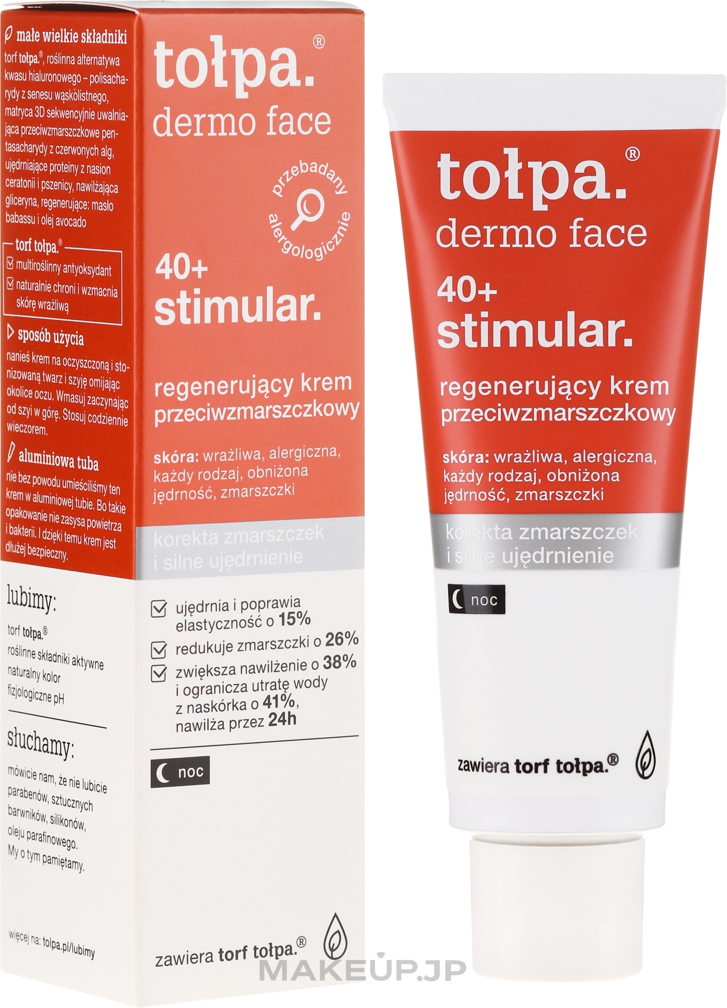 Tolpa Dermo - Face Stimular 40+ Night Cream — photo 40 ml
