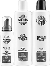 Set - Nioxin Hair System 2 Kit (shmp/300ml + cond/300ml + mask/100ml) — photo N2