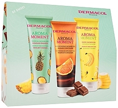 Fragrances, Perfumes, Cosmetics Set - Dermacol Aroma Moment Be Sweet (sh/gel/250ml*3)	