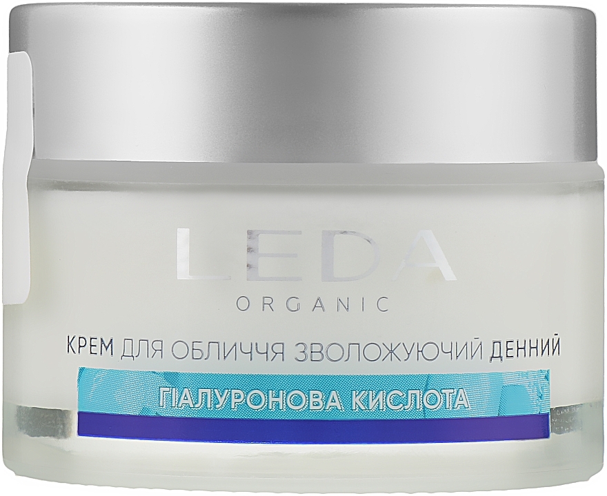 Hyaluronic Acid & Prebiotic Day Moisturizing Face Cream - Leda Day Moisturizing Face Cream — photo N1