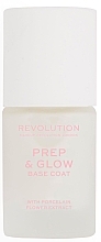 Fragrances, Perfumes, Cosmetics Nail Polish Base - Makeup Revolution Prep&Glow Base Coat