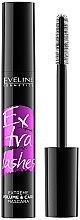 Mascara - Eveline Cosmetics Extra Lashes Extreme Volume & Care Mascara — photo N1