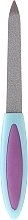 Fragrances, Perfumes, Cosmetics Sapphire Nail File 13.5cm, dark blue-pink, 77104 - Top Choice